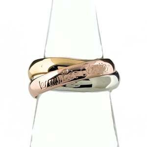 CARTIER Pink Trinity Ring